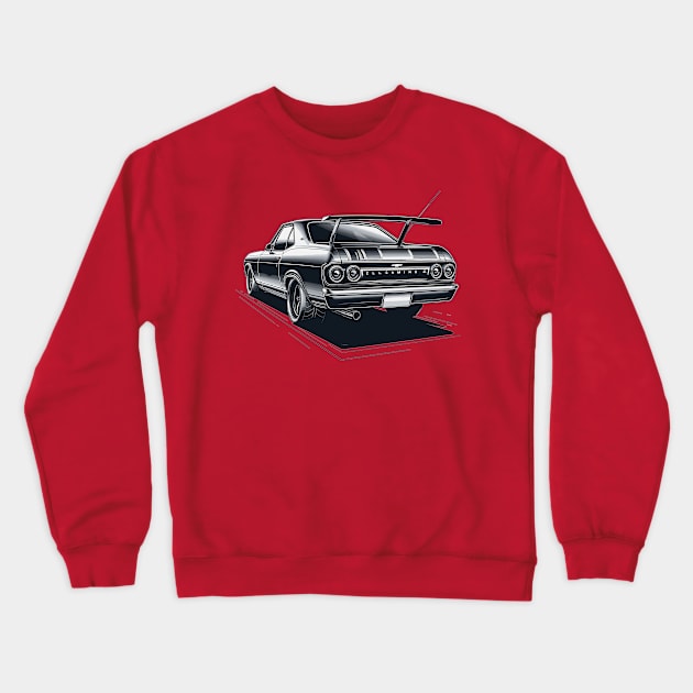 Chevy El Camino Crewneck Sweatshirt by Vehicles-Art